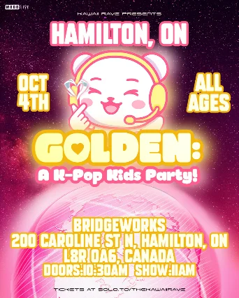 Imagem de GOLDEN: A K-Pop Kids Party