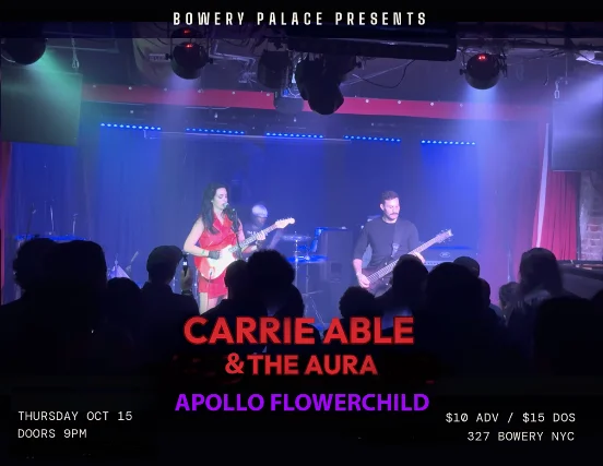 Imagem de Carrie Able and the Aura | Apollo Flowerchild