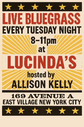 Imagem de Live Weekly Bluegrass with  Allison Kelly