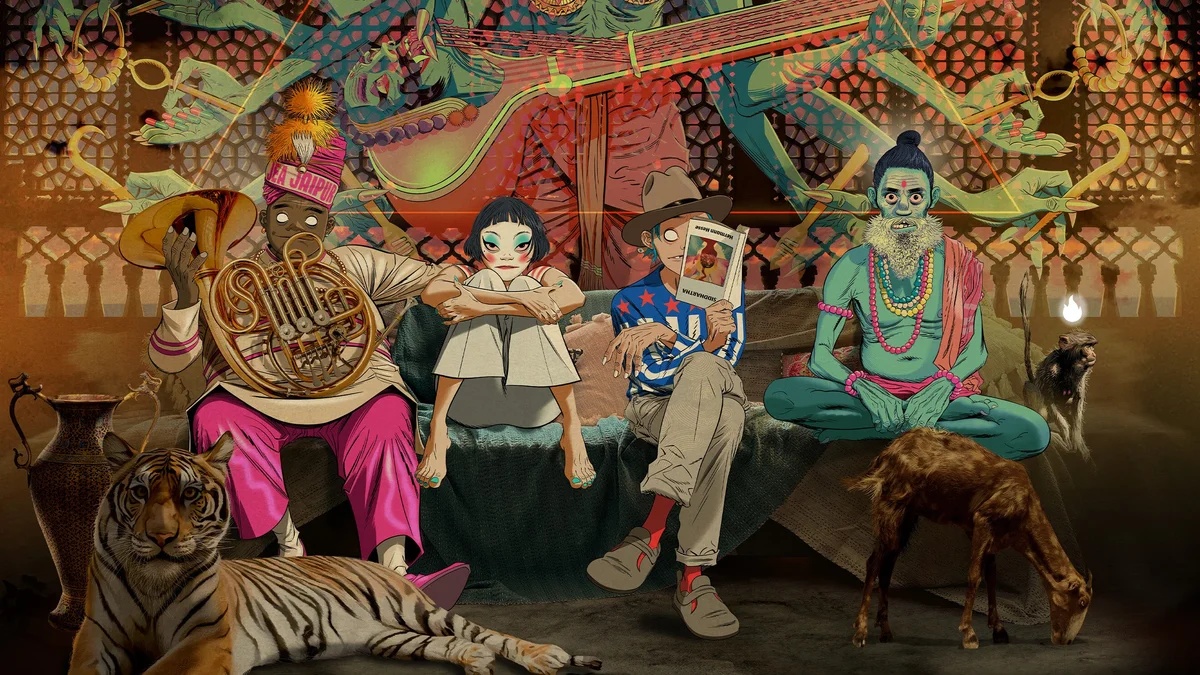 Imagem de Gorillaz - The Mountain Tour